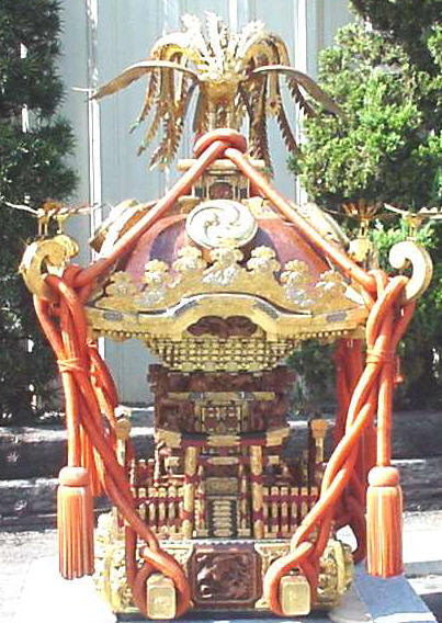 1965 Gift from Yokkaichi to Long Beach, a Mikoshi Shrine.